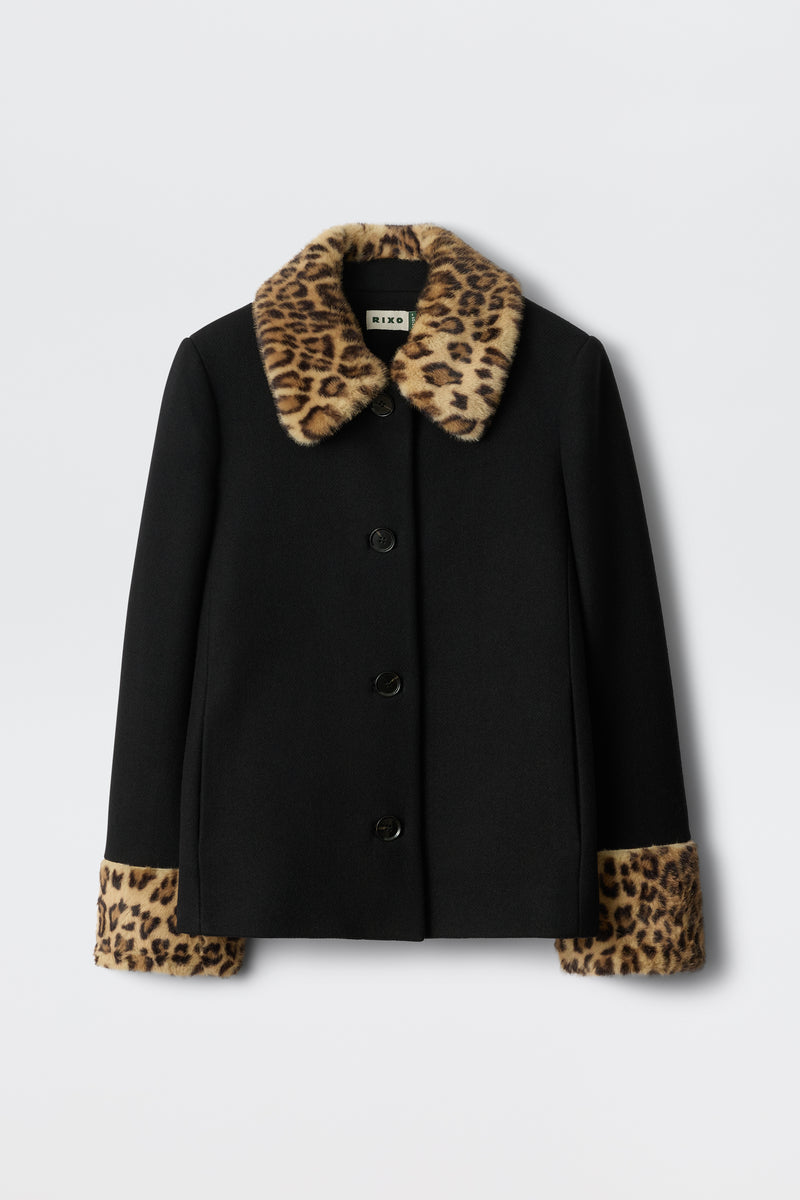 Aldith  -  Marla Leopard Black