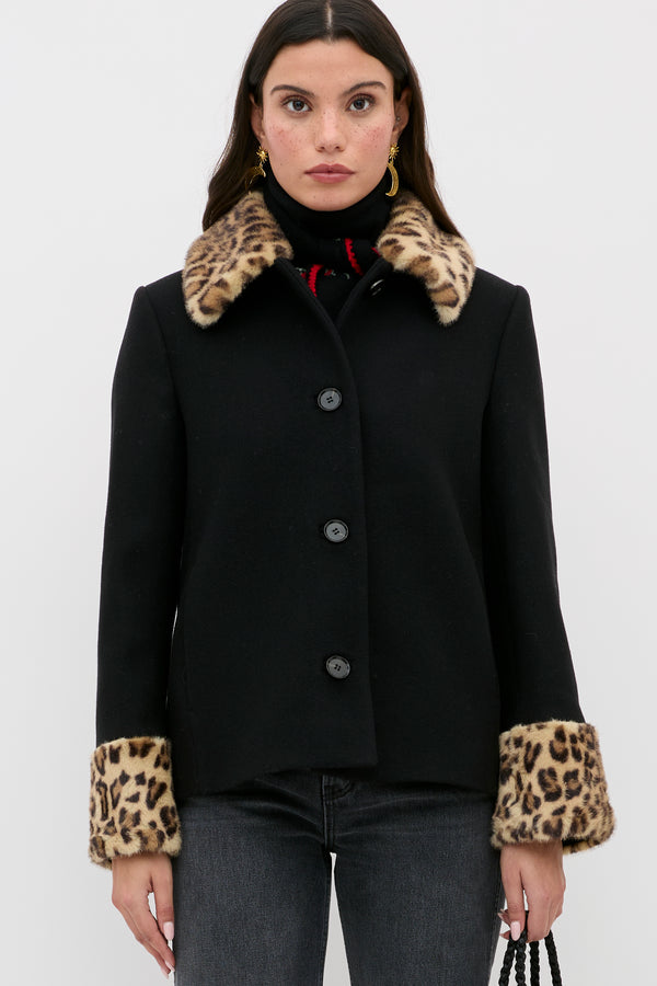 Aldith  -  Marla Leopard Black