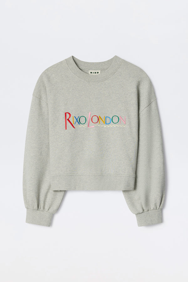 Jetta  -  London Embroidery Grey