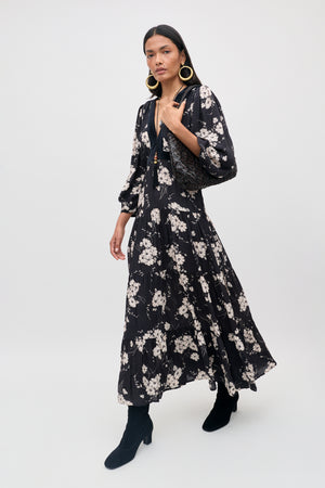 Marlene - Daisy Field Black